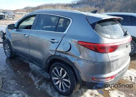 2017 Kia Sportage Ex from USA, damaged, VIN KNDPNCAC2H7169577